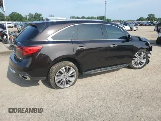 2018 Acura MDX Technology z VIN 5J8YD4H73JL004741, wystawiony jako Copart lot #60059685 z przebiegiem 138 940 mil mil oraz Szkoda całkowita • Salvage title. Historia ofert i sprzedaży dostępna na DreamBid. Obrazek 3.