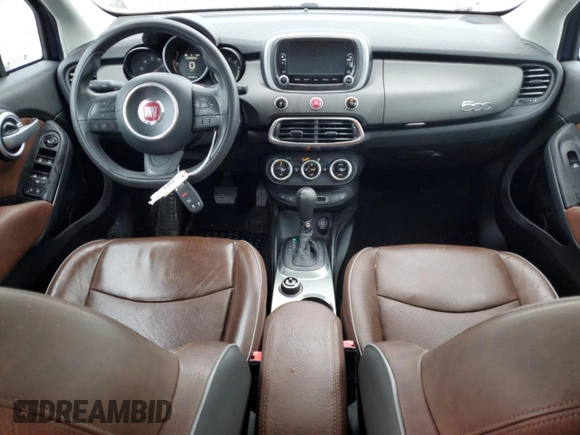 2016 FIAT 500X Trekking Plus z VIN ZFBCFYET6GP382066, wystawiony jako Copart lot #56131085 z przebiegiem 151 221 mil mil oraz Szkoda całkowita • Salvage title. Historia ofert i sprzedaży dostępna na DreamBid. Obrazek 8.