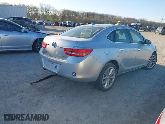 2012 Buick Verano with VIN 1G4PP5SK4C4159134, listed as a IAAI auction lot 41950963 with 117,375 mi miles. Bid and sale history available at carsss.com. Image 4.