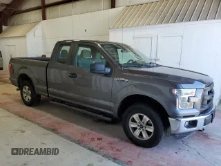 2016 Ford F-150 XLT with VIN 1FTEX1E87GFC66337, listed as a Copart auction lot 60286745 with 150,973 mi miles and Salvage title. Bid and sale history available at DreamBid. Image 4.