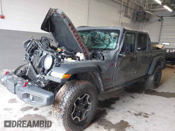 2021 Jeep Gladiator Rubicon с VIN 1C6JJTBG9ML624095, выставлен на аукционе IAAI как лот 42233735 с пробегом 69 042 миль миль и . История ставок и продаж доступна на DreamBid. Изображение 6.