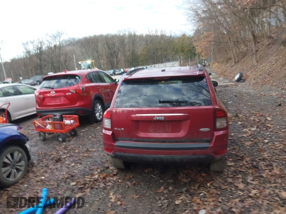 2016 Jeep Compass High Altitude with VIN 1C4NJDEB0GD779584, listed as a IAAI auction lot 41209135 with 143,624 mi miles and . Bid and sale history available at DreamBid. Image 16.