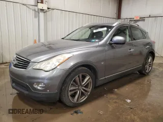 2014 Infiniti QX50 Journey with VIN JN1BJ0HR8EM191954, listed as a Copart auction lot 88977595 with 152,870 mi miles and Salvage Title. Bid and sale history available at carsss.com. Image 1.