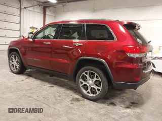2019 Jeep Grand Cherokee Limited with VIN 1C4RJFBG4KC608719, listed as a IAAI auction lot 42462411 with 86,931 mi miles and . Bid and sale history available at DreamBid. Image 3.
