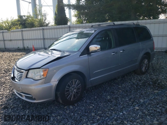 2014 Chrysler Town & Country Touring L with VIN 2C4RC1CG8ER469430, listed as a Copart auction lot 62019264 with 125,241 mi miles and Salvage Title. Bid and sale history available at DreamBid. Image 1.