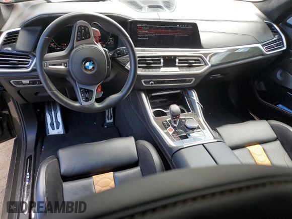 2020 BMW X5 M Competition with VIN 5YMJU0C02L9D70901, listed as a Copart auction lot 63603183 with 33,409 mi miles. Bid and sale history available at carsss.com. Image 8.
