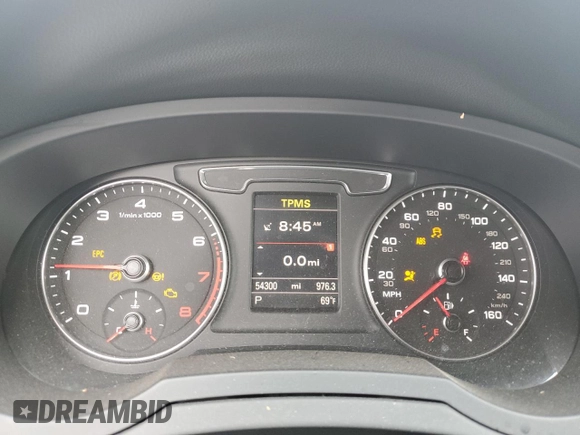 2016 Audi Q3 Premium Plus with VIN WA1BFCFS9GR014772, listed as a Copart auction lot 61780765 with 54,300 mi miles and Clean title. Bid and sale history available at DreamBid. Image 9.