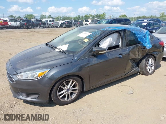 2016 Ford Focus SE with VIN 1FADP3F23GL392347, listed as a IAAI auction lot 39951722 with 143,679 mi miles. Bid and sale history available at carsss.com. Image 2.