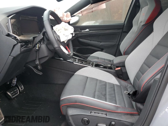 2024 Volkswagen GTI SE с VIN WVW3A7CD5RW198599, выставлен на аукционе Copart как лот 77310874 с пробегом 2 300 миль миль и Списание • Salvage title. История ставок и продаж доступна на DreamBid. Изображение 7.