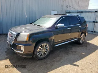 2017 GMC Terrain Denali with VIN 2GKFLVE35H6156298, listed as a Copart auction lot 60050555 with 179,476 mi miles and Clean title. Bid and sale history available at DreamBid. Image 1.