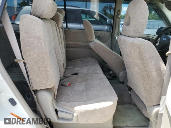 2004 Suzuki XL7 LX with VIN JS3TX92V444107106, listed as a Copart auction lot 62322035 with 94,380 mi miles and Salvage title. Bid and sale history available at DreamBid. Image 11.