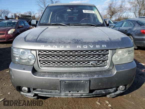 2010 Land Rover Range Rover HSE Lux with VIN SALMF1D47AA323775, listed as a Copart auction lot 42149255 with 150,392 mi miles and Salvage title. Bid and sale history available at DreamBid. Image 5.