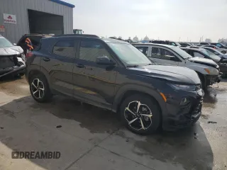 2022 Chevrolet TrailBlazer RS with VIN KL79MTSL2NB113817, listed as a Copart auction lot 50630965 with 39,588 mi miles and Salvage Title. Bid and sale history available at carsss.com. Image 4.