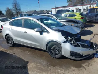 2014 Kia Rio LX with VIN KNADM4A35E6395218, listed as a IAAI auction lot 41614054 with 134,535 mi miles and . Bid and sale history available at DreamBid. Image 13.