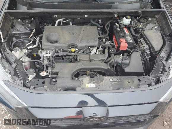 2019 Toyota RAV4 LE with VIN JTMG1RFV0KD506247, listed as a Copart auction lot 60426425 with 60,448 mi miles and Salvage title. Bid and sale history available at DreamBid. Image 12.