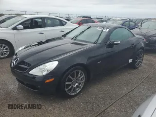 2008 Mercedes-Benz SLK-Class 3.5L with VIN WDBWK56F38F182216, listed as a Copart auction lot 74959864 with 0 mi miles and Salvage Title. Bid and sale history available at carsss.com. Image 1.