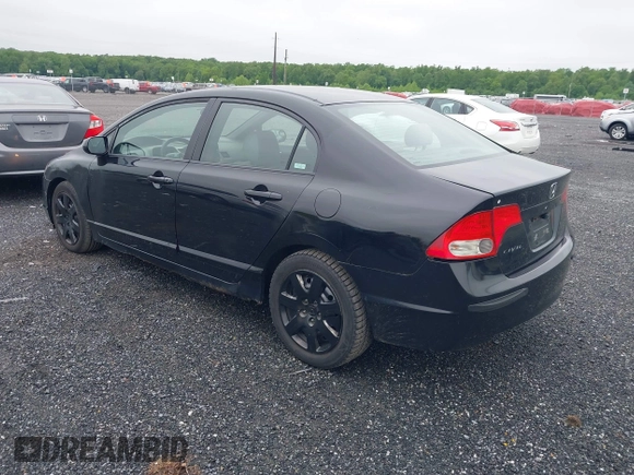 2008 Honda Civic LX with VIN 2HGFA16558H319516, listed as a IAAI auction lot 42238459 with 104,273 mi miles and . Bid and sale history available at DreamBid. Image 3.