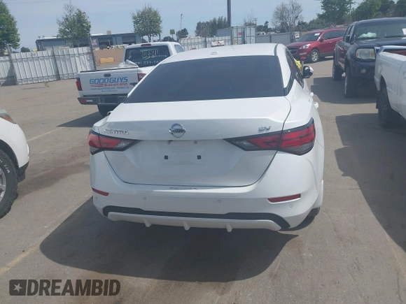 2022 Nissan Sentra SV with VIN 3N1AB8CVXNY295869, listed as a IAAI auction lot 41976310 with 16,126 mi miles and . Bid and sale history available at DreamBid. Image 16.