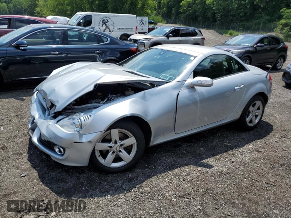 2006 Mercedes-Benz SLK 280 with VIN WDBWK54F66F107123, listed as a Copart auction lot 62306965 with 70,880 mi miles and Salvage title. Bid and sale history available at DreamBid. Image 1.