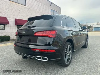 2018 Audi SQ5 Premium Plus with VIN WA1A4AFY3J2055215, listed as a Copart auction lot 54979565 with 224,607 mi miles and Clean Title. Bid and sale history available at carsss.com. Image 4.