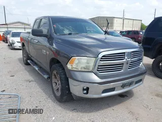 2014 Ram 1500 Big Horn with VIN 1C6RR6GT3ES298384, listed as a IAAI auction lot 42704493 with 293,907 mi miles and . Bid and sale history available at DreamBid. Image 1.