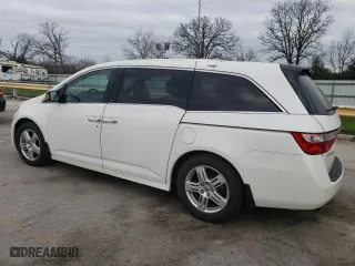 2013 Honda Odyssey Touring with VIN 5FNRL5H99DB011049, listed as a Copart auction lot 50626405 with 159,784 mi miles and Salvage Title. Bid and sale history available at carsss.com. Image 2.