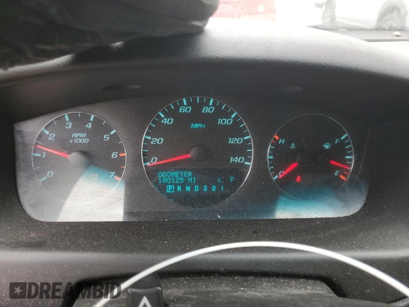 2011 Chevrolet Impala LT Fleet z VIN 2G1WG5EK5B1174708, wystawiony jako Copart lot #49614035 z przebiegiem 180 125 mil mil oraz Nie do naprawy • Non repairable. Historia ofert i sprzedaży dostępna na DreamBid. Obrazek 9.