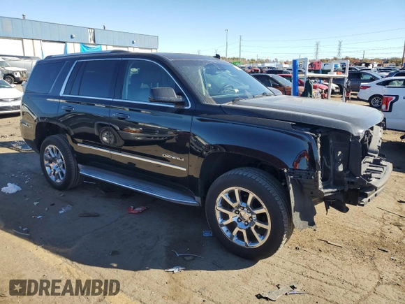 2015 GMC Yukon Denali with VIN 1GKS1CKJ9FR134446, listed as a Copart auction lot 77460274 with 158,903 mi miles and Clean Title. Bid and sale history available at DreamBid. Image 4.