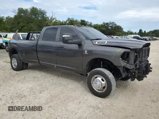2023 Ram 3500 Tradesman with VIN 3C63RRGLXPG508240, listed as a Copart auction lot 74809434 with 32,545 mi miles and Salvage Title. Bid and sale history available at carsss.com. Image 4.