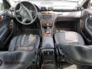 2007 Mercedes-Benz C with VIN WDBRF87J47F856748, listed as a Copart auction lot 56274605 with 165,551 mi miles and Salvage title. Bid and sale history available at DreamBid. Image 8.