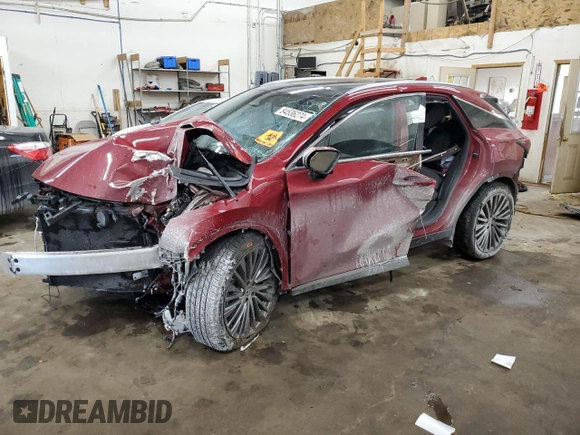 2024 Lexus RX with VIN 2T2BAMCA7RC059871, listed as a Copart auction lot 84536274 with 0 mi miles and Salvage Title. Bid and sale history available at carsss.com. Image 1.