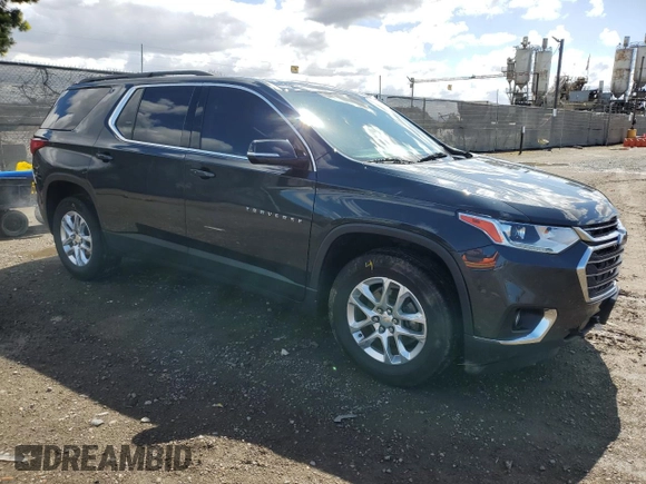 2019 Chevrolet Traverse LT Cloth with VIN 1GNERGKW0KJ262532, listed as a Copart auction lot 48403365 with 80,792 mi miles and Salvage Title. Bid and sale history available at carsss.com. Image 4.