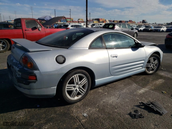 2003 Mitsubishi Eclipse GT with VIN 4A3AC84H13E094324, listed as a Copart auction lot 83097544 with 71713 miles and Salvage Title. Bid and sale history available at carsss.com. Image 3.