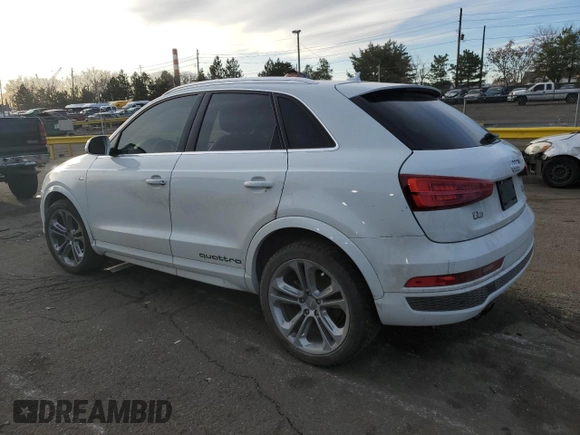 2016 Audi Q3 Prestige with VIN WA1GFCFS7GR012170, listed as a Copart auction lot 48252845 with 78,850 mi miles and Salvage title. Bid and sale history available at DreamBid. Image 2.