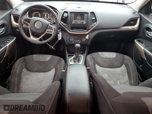 2017 Jeep Cherokee Sport with VIN 1C4PJLAB5HW663408, listed as a Copart auction lot 78621564 with 63,528 mi miles and Salvage title. Bid and sale history available at DreamBid. Image 8.