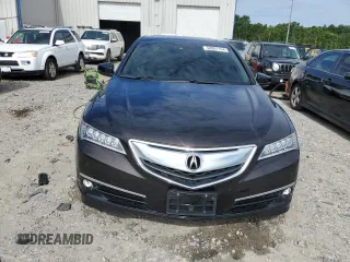 2015 Acura TLX V6 Advance with VIN 19UUB2F7XFA015315, listed as a Copart auction lot 58861154 with 88,858 mi miles and Salvage Title. Bid and sale history available at carsss.com. Image 5.