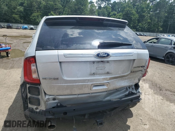 2011 Ford Edge Limited with VIN 2FMDK3KC8BBA82349, listed as a Copart auction lot 61147665 with 197,406 mi miles and Salvage title. Bid and sale history available at DreamBid. Image 6.