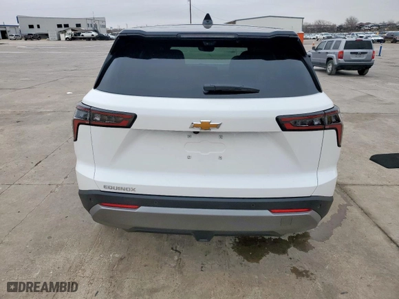 2025 Chevrolet Equinox FWD LT with VIN 3GNAXHEG3SL261219, listed as a Copart auction lot 47646205 with 696 mi miles and Salvage Title. Bid and sale history available at carsss.com. Image 6.