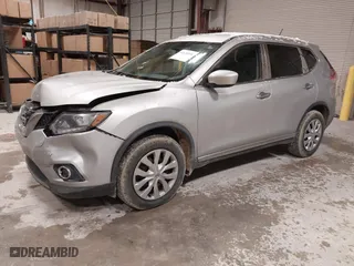 2016 Nissan Rogue S with VIN JN8AT2MT7GW014596, listed as a IAAI auction lot 41629976 with 133,053 mi miles. Bid and sale history available at carsss.com. Image 17.