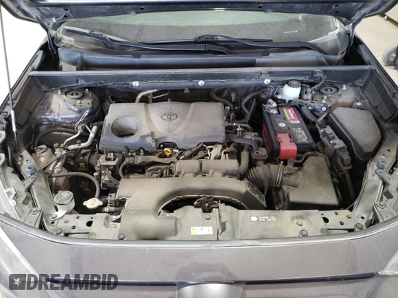 2019 Toyota RAV4 LE with VIN JTMG1RFV3KJ007024, listed as a Copart auction lot 53364185 with 92,591 mi miles and Salvage Title. Bid and sale history available at carsss.com. Image 12.