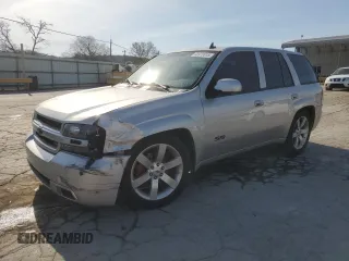 2006 Chevrolet TrailBlazer LT with VIN 1GNES13H262271797, listed as a Copart auction lot 50970815 with 197,724 mi miles and Salvage Title. Bid and sale history available at carsss.com. Image 1.