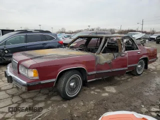 1989 Mercury Grand Marquis GS z VIN 2MEBM74F2KX698022, wystawiony jako Copart lot #44941735 z przebiegiem Nie podano mil oraz Nie do naprawy. Historia ofert i sprzedaży dostępna na DreamBid. Obrazek 1.