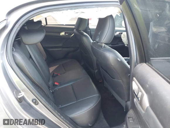 2015 Lexus CT 200h Hybrid with VIN JTHKD5BH0F2215015, listed as a IAAI auction lot 41824227 with 1 mi miles. Bid and sale history available at carsss.com. Image 8.
