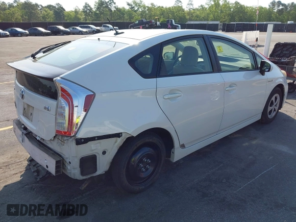 2013 Toyota Prius One z VIN JTDKN3DU1D5624472, wystawiony jako IAAI lot #41995279 z przebiegiem 108 958 mil mil oraz . Historia ofert i sprzedaży dostępna na DreamBid. Obrazek 4.