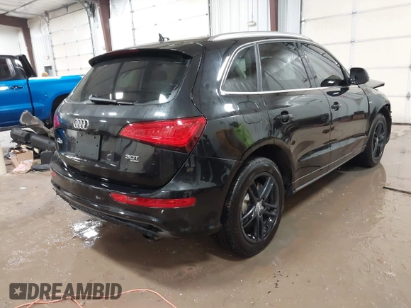 2013 Audi Q5 Prestige with VIN WA1WGAFP5DA029424, listed as a IAAI auction lot 41618414 with 112,772 mi miles and . Bid and sale history available at DreamBid. Image 4.