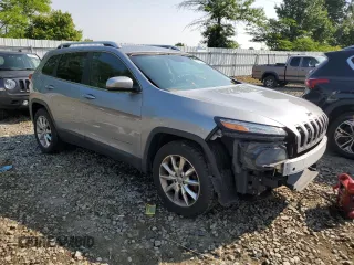 2014 Jeep Cherokee Limited z VIN 1C4PJMDB3EW266471, wystawiony jako Copart lot #60292915 z przebiegiem 219 660 mil mil oraz Szkoda całkowita • Salvage title. Historia ofert i sprzedaży dostępna na DreamBid. Obrazek 4.