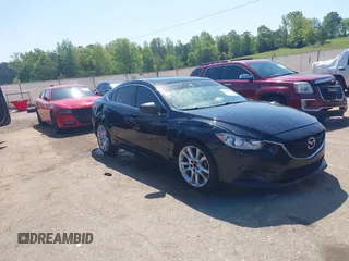 2015 Mazda 6 i Touring with VIN JM1GJ1T68F1171485, listed as a IAAI auction lot 42018487 with 208,916 mi miles and . Bid and sale history available at carsss.com. Image 1.