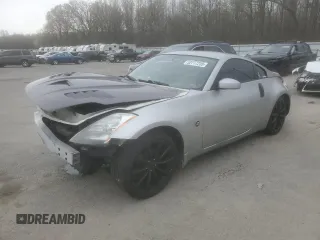 2003 Nissan 350Z Touring z VIN JN1AZ34E93T010744, wystawiony jako Copart lot #52777235 z przebiegiem 117 894 mil mil oraz Szkoda całkowita • Salvage title. Historia ofert i sprzedaży dostępna na DreamBid. Obrazek 1.