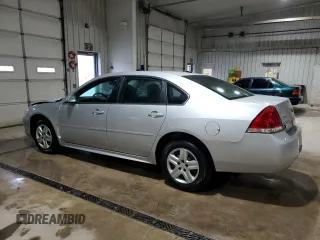 2010 Chevrolet Impala LS with VIN 2G1WA5EN9A1127370, listed as a Copart auction lot 52908385 with 81,222 mi miles and Salvage Title. Bid and sale history available at DreamBid. Image 2.