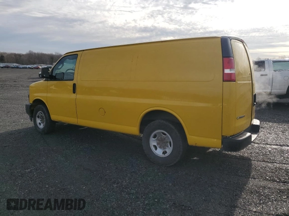 2018 Chevrolet Express Cargo Van with VIN 1GCWGAFG5J1316473, listed as a Copart auction lot 48440095 with 283,565 mi miles and Salvage Title. Bid and sale history available at carsss.com. Image 2.